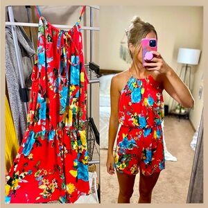 Floral romper